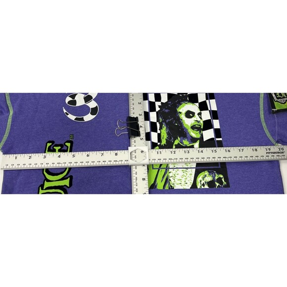 Beetlejuice Sweatshirt XXS Purple NWT Oversized - Picture 3 of 5
